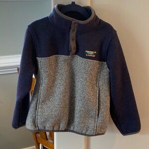 LL Bean Boys Pullover Sweater 5/6
